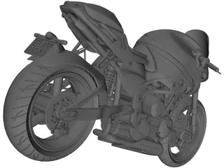 Superbike 3D Model preview