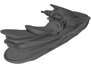 Jet Ski 3D Model preview
