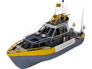 Coast Guard 3D Model preview