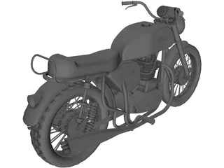 BSA Lightning 3D Model preview