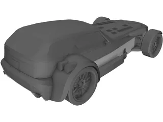 Donkervoort 3D Model preview