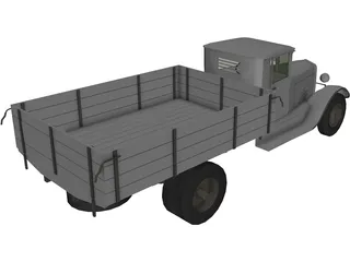 ZIS 5 3D Model preview