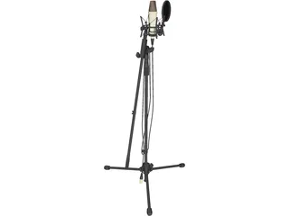 Rode NT1-A Studio 3D Model preview