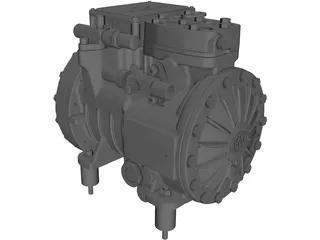 Dorin SE053 Compressor 3D Model preview