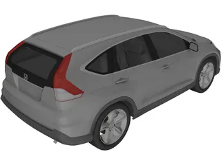 Honda CR-V (2013) 3D Model preview