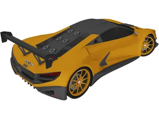 Specter GT3 Concept (2013) 3D Model preview