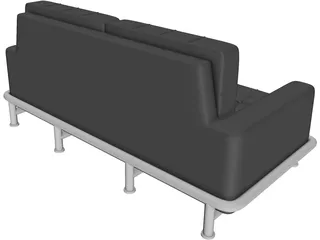 Modern Sofa 3D Model preview