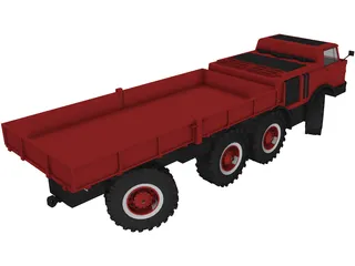 Zil 135LM 3D Model preview