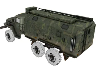 URAL 4320 3D Model preview