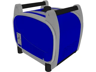 Yamaha EF2400iS Generator 3D Model preview