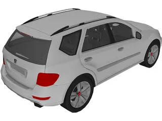 Haval H6 3D Model preview