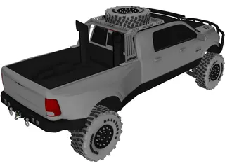 Dodge Ram 3500 3D Model preview