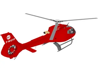 Eurocopter EC-130 3D Model preview