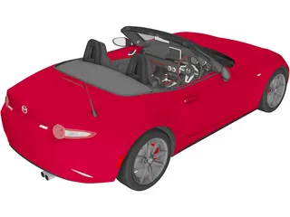 Mazda MX-5 ND (2015) 3D Model preview