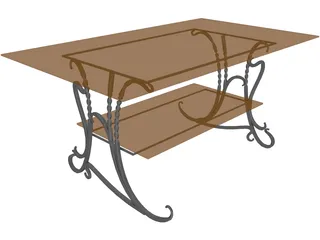 Table 3D Model preview