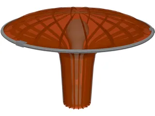 Luceplan Lamp 3D Model preview