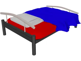 Bed 3D Model preview