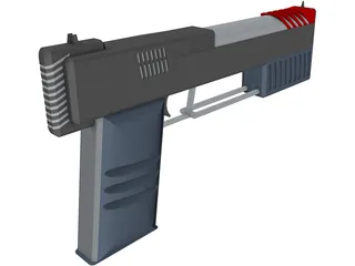 AZ-Waffe 3D Model preview
