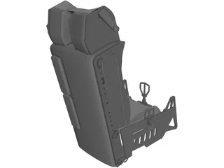 Ejection Seat 3D Model preview