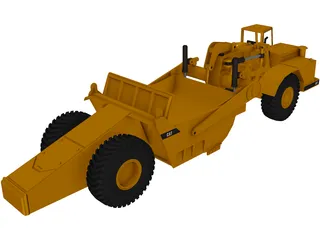 Caterpillar Grader 3D Model preview