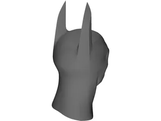 Batman Mask 3D Model preview