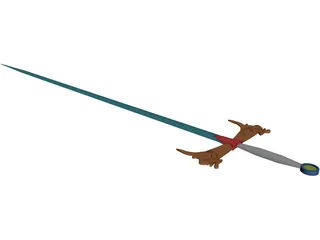 Sword 3D Model preview