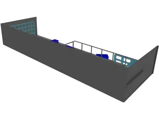 Room and Office 3D Model preview