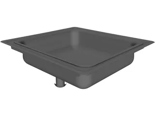 Sink 3D Model preview