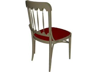 Chair Kitchen 3D Model preview