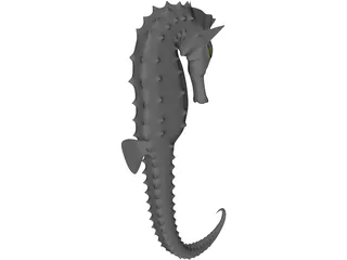 Hippocampe 3D Model preview