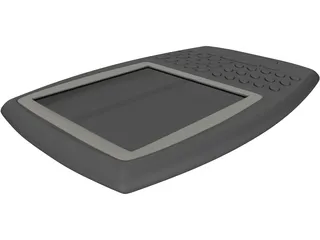 BlackBerry PDA 3D Model preview