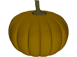 Pumpkin 3D Model preview