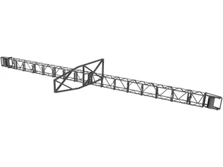 Conveyor 24m 3D Model preview