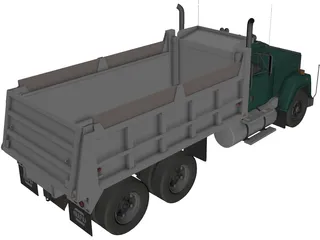 Mack Dumpster 3D Model preview