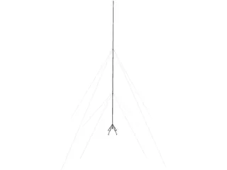 Antenna 3D Model preview