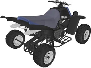 Yamaha Banshee 3D Model preview