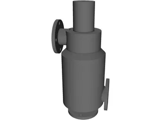 Rotary Strainer 3D Model preview