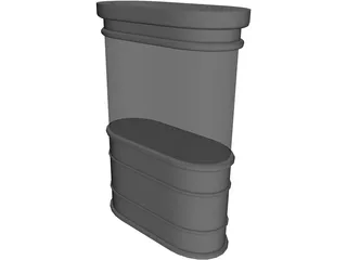 Aquarium 3D Model preview