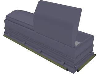 Coffin 3D Model preview