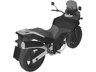 Suzuki V-Strom DL 650 3D Model preview