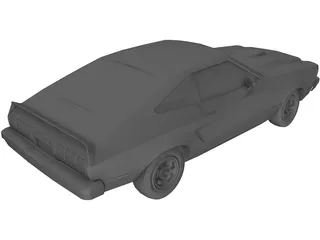 Ford Mustang (1976) 3D Model preview