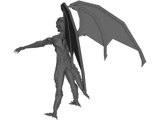 Monster 3D Model preview
