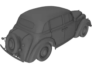 AZLK/Moskvitsch 400 3D Model preview
