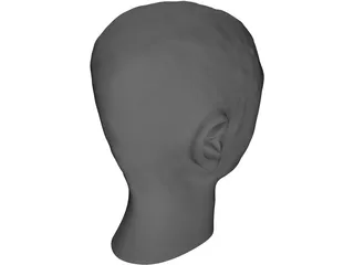 Head Johnie 3D Model preview