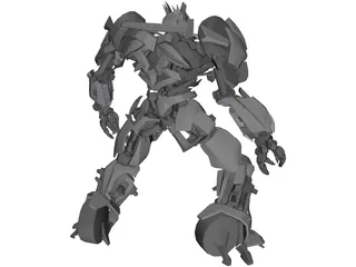 Transformers Movie Jazz 3D Model preview