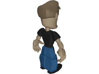 Retroboy 3D Model preview