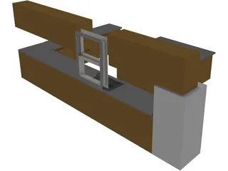Kitchen 3D Model preview
