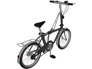 Bicycle 3D Model preview