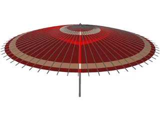 Umbrella 3D Model preview