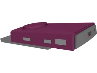 Mobile Nokia N95 3D Model preview
